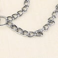 thumbnail image 3 of Stainless Steel Dual Leash Coupler 2 Way Safety Chain for Walking Two Pet Dogs, 3 of 7