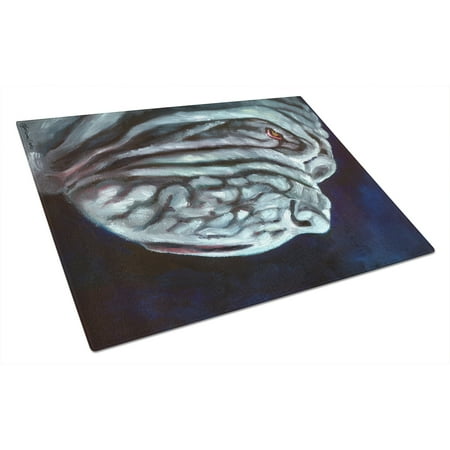 

Caroline s Treasures Neapolitan Mastiff Glass Cutting Board Large
