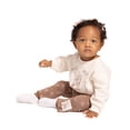 thumbnail image 4 of Winnie the Pooh Baby Girl's Crewneck Sweatshirt, Leggings and Headband, 3 Piece, Sizes 0/3M-24M, 4 of 10