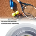 thumbnail image 4 of Tennis String, Single Fiber Super Polyester High Tensile Resistance 200m Tennis Racquet String Reel Double Ribbed Design  for Training Yellow,Black,Gray,White, 4 of 8