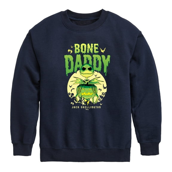 Disney - The Nightmare Before Christmas - Bone Daddy - Toddler & Youth Crewneck Fleece Sweatshirt