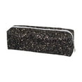 thumbnail image 2 of Matoen Glitter Pencil Case with Zipper - Portable Stationery Storage Bag for Office Travel, Multi-Functional Organizer for Makeup Toiletries Jewelry Accessories, Durable Lightweight Gift Idea, 2 of 5