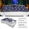 thumbnail image 4 of Kdxio Lilies Flowers Print Front Windshield Sun Shade,Folding Auto Sunshade for Car Truck SUV-Medium, 4 of 7