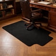Leodye 1PCS office Chair Mat for Hardwood & Tile Floor, Non-Slip Heavy ...