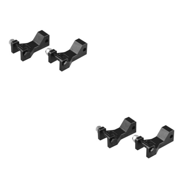 Wweixi 1/2/3 Improve Handling And Control Motorcycle Front Lowering Kit Lower Center black 2PCS