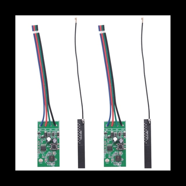 2X Puerta de Cerradura Electrónica de Interruptor Inteligente WiFi 12V para Aplicación Funciona con Los Módulos de Automatización del Hogar Inteligente Alexa/Google Home