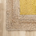 thumbnail image 5 of nuLOOM Eleonora Casual Jute Yellow 6' x 9' Farmhouse Area Rug, 5 of 9