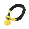 thumbnail image 3 of 2pcs Soft Shackle Rope Synthetic Off Road Towing ATV Winch Recovery Accessories With Protective Sleeve Strap Trailer Portable ,Easy to Carry, 3 of 7