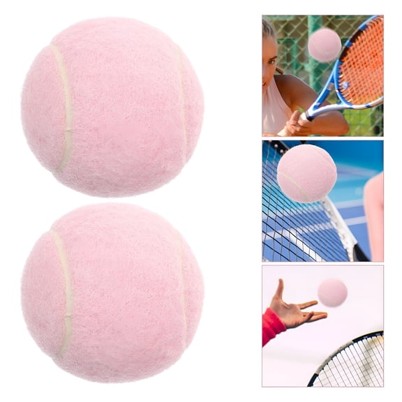 BESTSKY 2026 New 2Pcs Tennis Ball Rubber Tennis Ball Practice Tennis Ball Training Tennis Ball Rubber Tennis Ball for Player