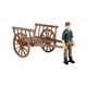 thumbnail image 1 of Simución Caballo Granja Accesorios Dormitorio Niño y Niña coche montado Zulema Juego de simulación, 1 of 8