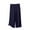 Navy, variant on lmcalzta Womens Capri Pants Wide Leg Loose Fitting Elastic Waist Lightweight Stretchy Soft Lounge Pants