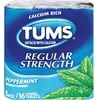 TUMS Regular Strength Antacid Chewable Tablets, Peppermint 36 ea (Pack of 6)