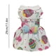 thumbnail image 2 of Mom's Best Vestido de princesa, para gatos pequeños, perros, primavera y verano, 29,5 x 42,8 cm, ropa para mascotas de Pascua, talla M, 2 of 6