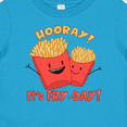 thumbnail image 4 of Inktastic Hooray It's Fry-Day with Cute Fries Boys or Girls Baby T-Shirt, 4 of 5