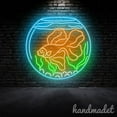 thumbnail image 5 of Handmadetneonsign Goldfish Tank Neon Sign, Fish Wall Art Decor, Goldfish Led Light, Home Wall Decor 52133, 5 of 5