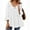 White, variant on ZZwxWA Womens Neck 3/4 Length Sleeve Tops 2025 Casual Tie Front Ruffle Tiered Loose Tunic Shirts Blouses Fall Outfits