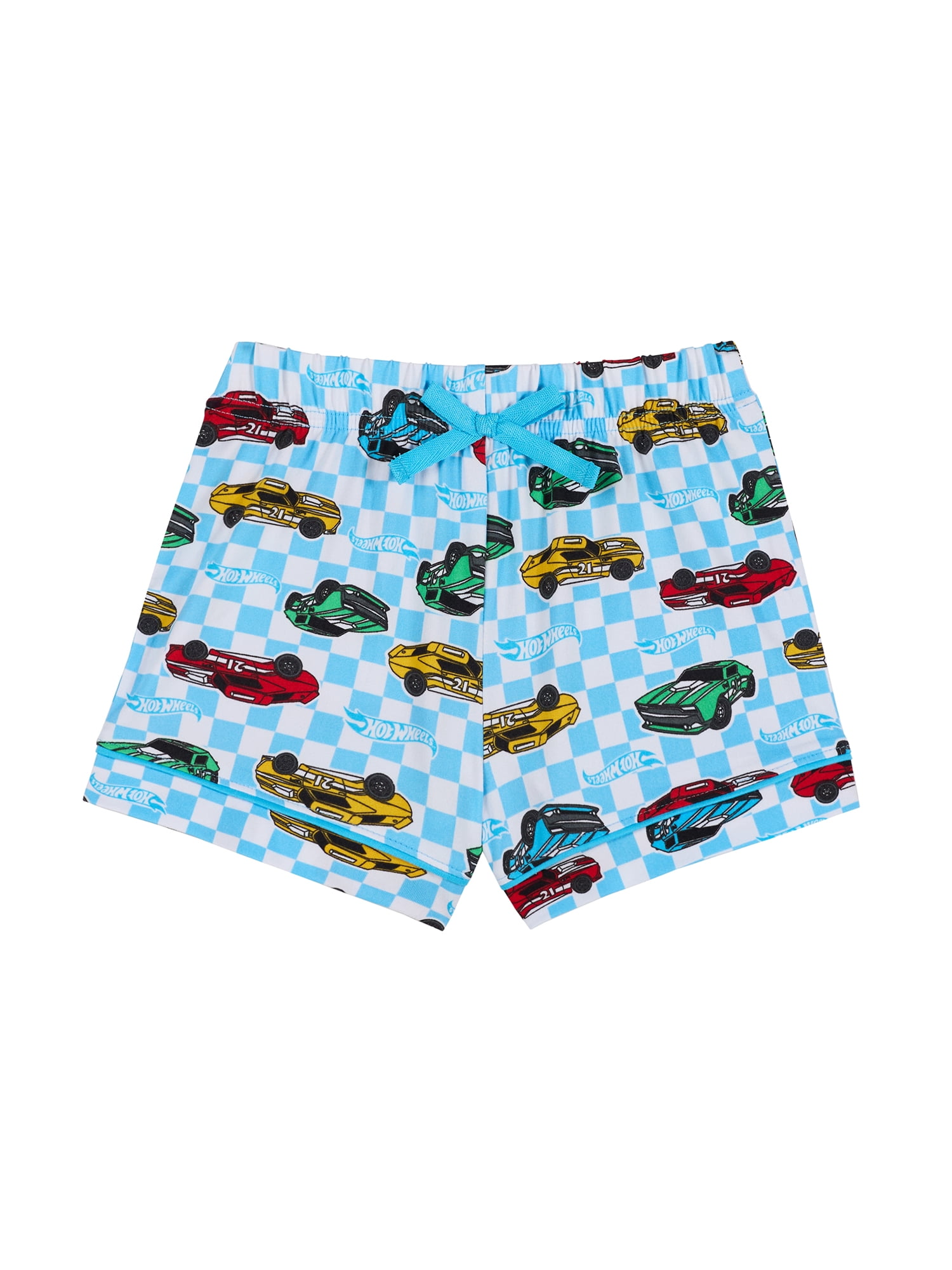 Hot Wheels Toddler Boys Short Sleeve Button Front Top and Sleep Shorts, 2-Piece, Sizes 2T-5T