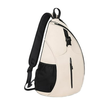 TACILIP Badminton Racket Bag for Outdoor Sports Training Singles Shoulder Tennis Bag Backpack Crossbody Bag Organization and Storage Gifts for Men