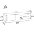 thumbnail image 3 of MinimaDecor Camillo TV Stand for TVs up to 70", Wood, White & Oak Finish, 3 of 7