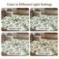 thumbnail image 7 of ODIKA 5'x7' Ultra-Soft Area Rug, Round Vintage Botanical Distressed Scroll Leafy Circular Watercolor Refined None Washable, Bare feet friendly, Silk-Touch for Bedroom Home office, 7 of 7