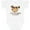 AA-White, variant on Just Hanging Around with Cute Sloth Boys or Girls Baby Bodysuit