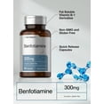 thumbnail image 4 of Benfotiamine 300mg | 60 Capsules | Non-GMO, Gluten Free Supplement | by Horbaach, 4 of 8