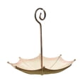 thumbnail image 2 of Umbrella Shaped Bird Feeder Hanging Tray,Seed Tray for Bird Feeders,Hanging Tray Bird Feeder,Bird Trough Bird Feeder Bird Bath Hanging Bird Feeder Tray for Outdoors Garden Yard Decor 6.5"X7.08", 2 of 9