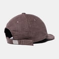 thumbnail image 4 of CoCopeanut Topi Bisbol Korduroi Uniseks Pinggiran Pendek untuk Wanita dan Pria Topi Snapback Topi Olahraga Kasual Luar Ruangan Topi Anak Perempuan Topi Ayah Gorras, 4 of 6