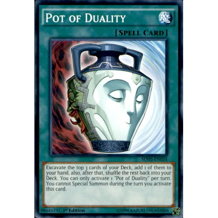 YuGiOh HERO Strike Structure Deck Pot of Duality