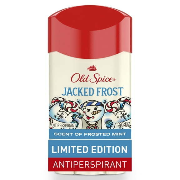 Old Spice Antiperspirant and Deodorant for Men, Holidudes Limited Edition, Jacked Frost , Frosted Mint Scent, 2.6oz