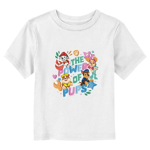 Toddler's PAW Patrol The Power of Pups Graphic Tee White 2T