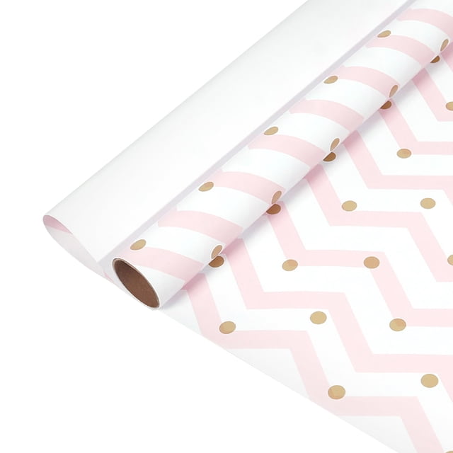 Wrapping Paper Roll - Elegant Sheen Finish, Thick & Durable, Gift Wrapping for Parties & Celebrations, Recyclable Paper, JKODE