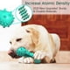 thumbnail image 2 of Cepillo de dientes para perros, juguete masticable, palo de limpieza dental de goma resistente a mordeduras para perros pequeños y medianos (azul), 2 of 5
