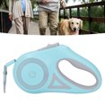 thumbnail image 1 of Retractable Dog Leash, Bright LED Light One Handed Brake Pause Lock  Big Duty Pet Leash Door Stair Gates Gates Gate Extensions, 1 of 8
