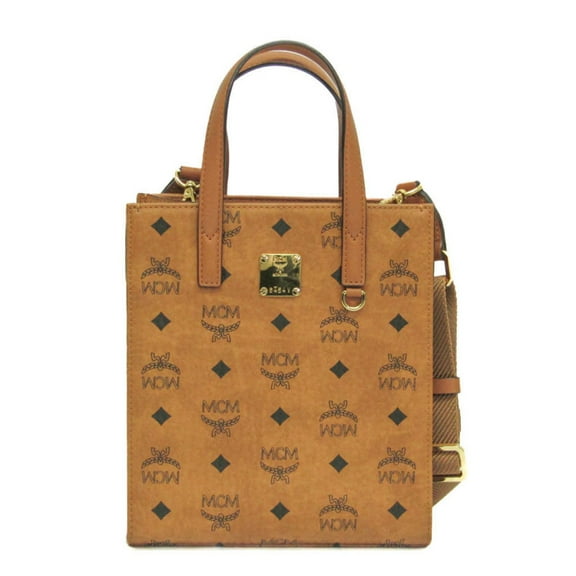 Pre-Owned MCM Visetos Klassik Tote Bag Mini MMTAAKC02CO001 Women's Coated Canvas... (Good)