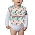thumbnail image 6 of Hirioo Christmas Hohoho 1 for Baby Waterproof Pocket Bib Adjustable Closed for Babies Toddlers with Large Pocket 6-24Months, 6 of 8