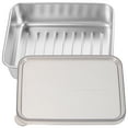 thumbnail image 1 of BRIGHTFUFU Contenedor hermético para queso, caja de almacenamiento para nevera, caja para queso en rodajas, soporte para mantener fresco el queso, 1 of 1