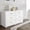 White, variant on GAOMON Modern 6 Drawer Dresser with Gold Handles, Durable Wooden Chest of Drawers for Bedroom, Living Room, or Office, Anti-Tipping Device Included, Easy Assembly, White