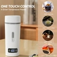 thumbnail image 3 of Portable Electric Kettle for Boiling Water 350ml Stainless Steel Anti-Spill, 3 of 8