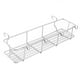 thumbnail image 4 of Canasta de mesa, cesta colgante, cesta de almacenamiento de estante de almacenamiento de organizador de acero inoxidable para la carpa de senderismo, 4 of 8