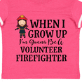 thumbnail image 4 of Inktastic Volunteer Firefighter Future Girls Girls Toddler T-Shirt, 4 of 5