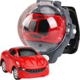 thumbnail image 2 of Remote Control Car Watch Toys 2.4 GHz RC Small Car Analog Watch USB Chargeable 2.4Ghz Wrist Racing Car Watch STEM Educational Cartoon RC Small Car for Kids Gift, 2 of 10