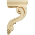 thumbnail image 3 of Ekena Millwork 4 1/4"W x 8"D x 13 1/4"H Holmdel Grapes & Vines Corbel, Maple, 3 of 4