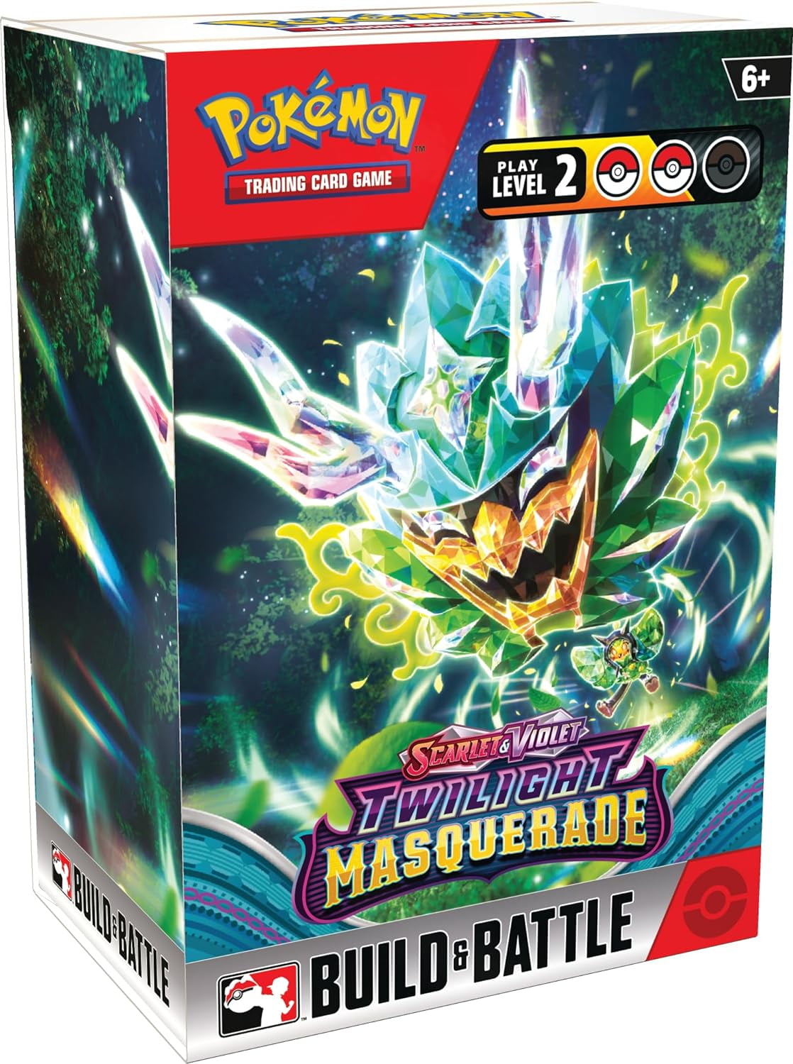 Pokemon Twilight Masquerade Build & Battle Box (4 Booster Packs & Promo Card)