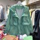 thumbnail image 3 of -Chaqueta cortavientos de moda coreana para mujer, chaqueta de gran tamaño con cremallera y protector solar, estilo japonés años 2000, Tops Y2k, 3 of 5