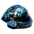 thumbnail image 1 of Casco Abatible Bandido Blue DOT L, 1 of 5