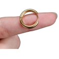 thumbnail image 3 of 5 pares de aros de acero inoxidable, aros circulares para cartílago, anillos para nariz y labios de 8/10/12/14/16 mm, 3 of 5