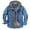 Blue, variant on Herrnalise Men's Jacket Jacket Multifunctional Hooded Jacket Outdoor Jacket Long Sleeve Hooded Casual Outwear & Jackets Khaki