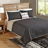 Better Homes & Gardens Solid Chevron Reversible King Bedding, 4 Piece