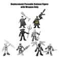 thumbnail image 4 of Replacement Part for Imaginext DC Super-Friends Super-Hero vs. Super-Villan Battles Playset - Poseable Batman Figure ~ Includes Weapon ~ Works Great with Other playsets Too!, 4 of 5